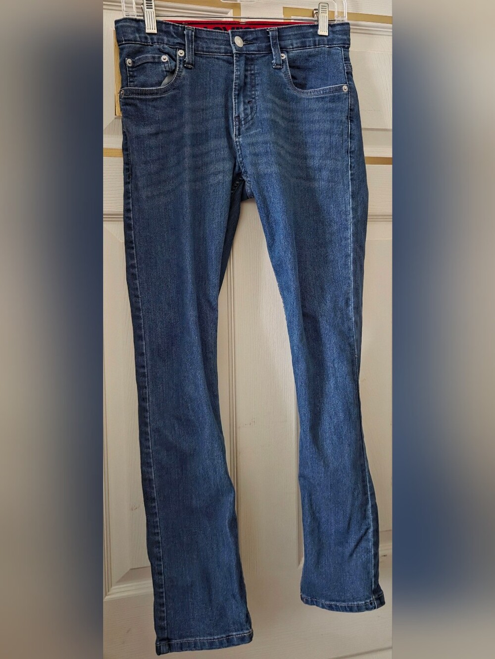 Levi's Boys Dark Blue Denim Jeans